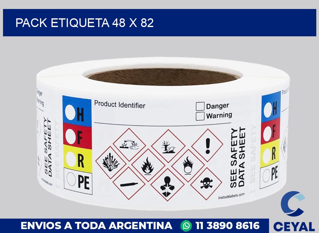 pack etiqueta 48 x 82