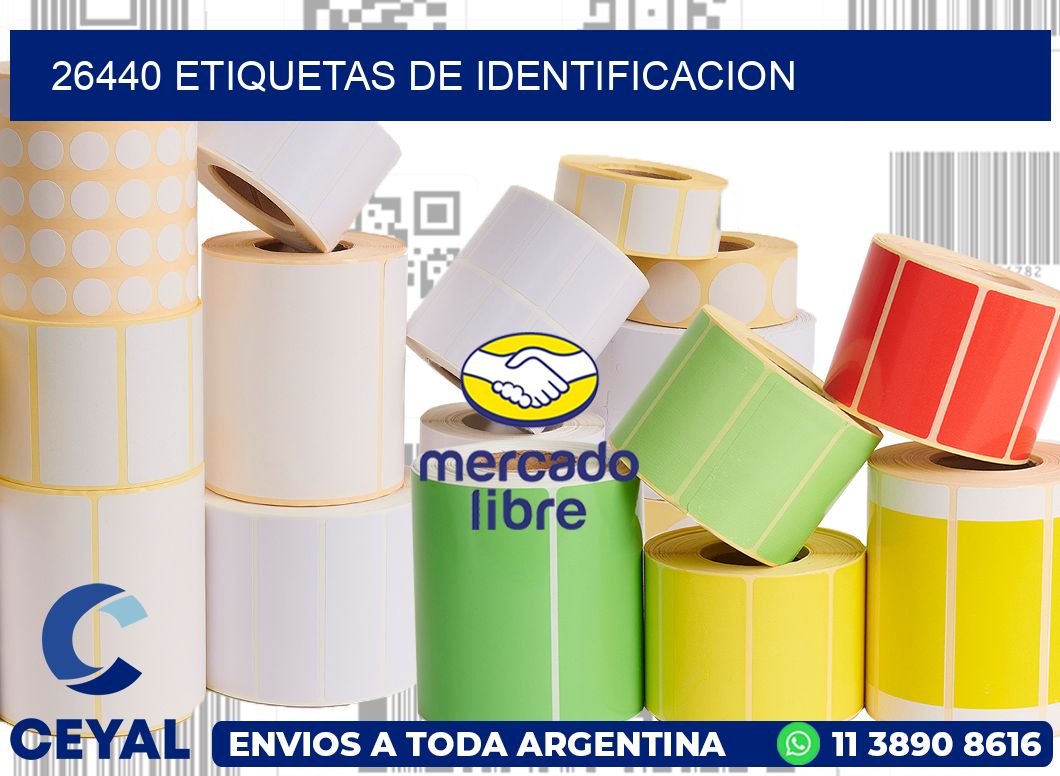 26440 Etiquetas de identificacion