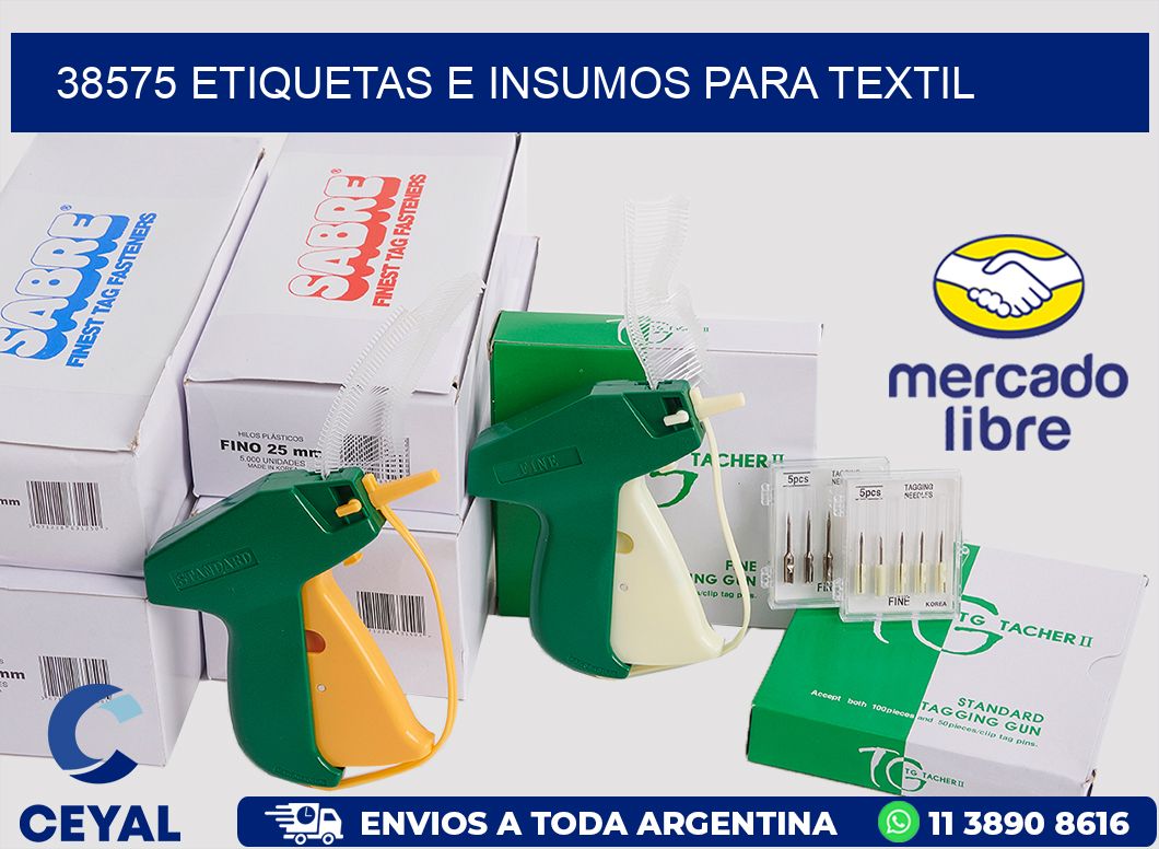 38575 etiquetas e insumos para textil