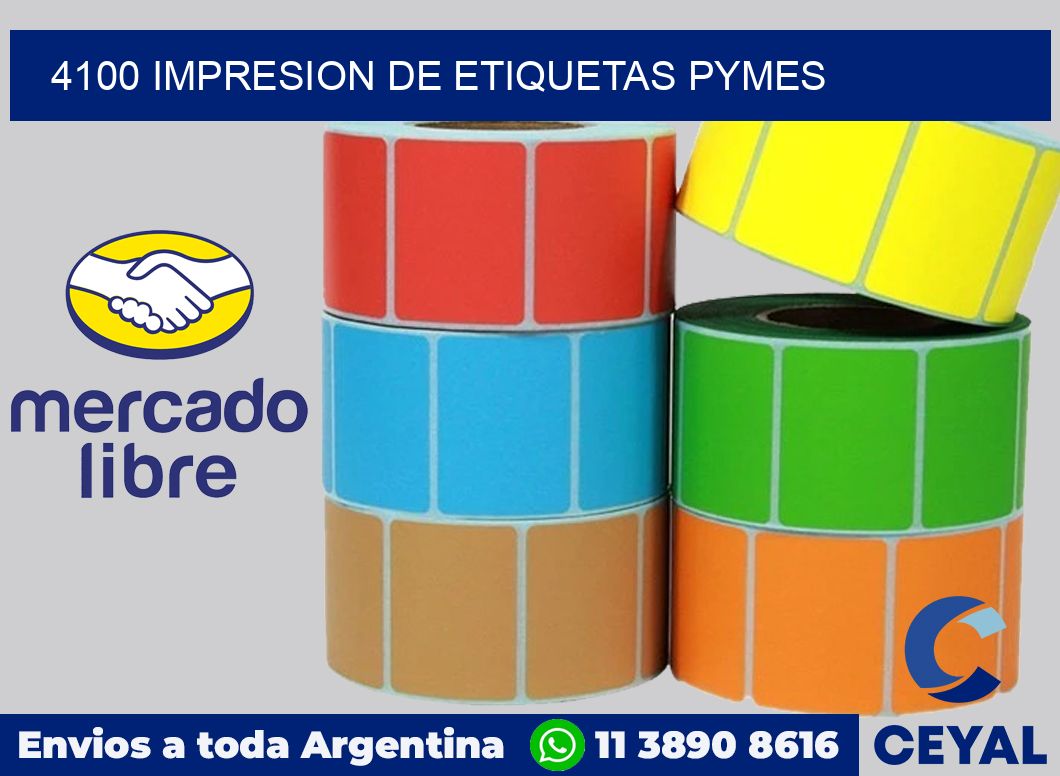 4100 Impresion de etiquetas pymes