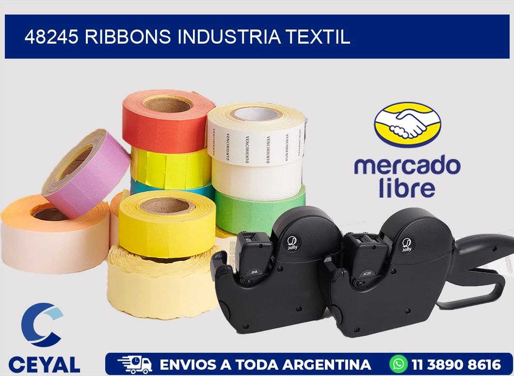 48245 ribbons industria textil