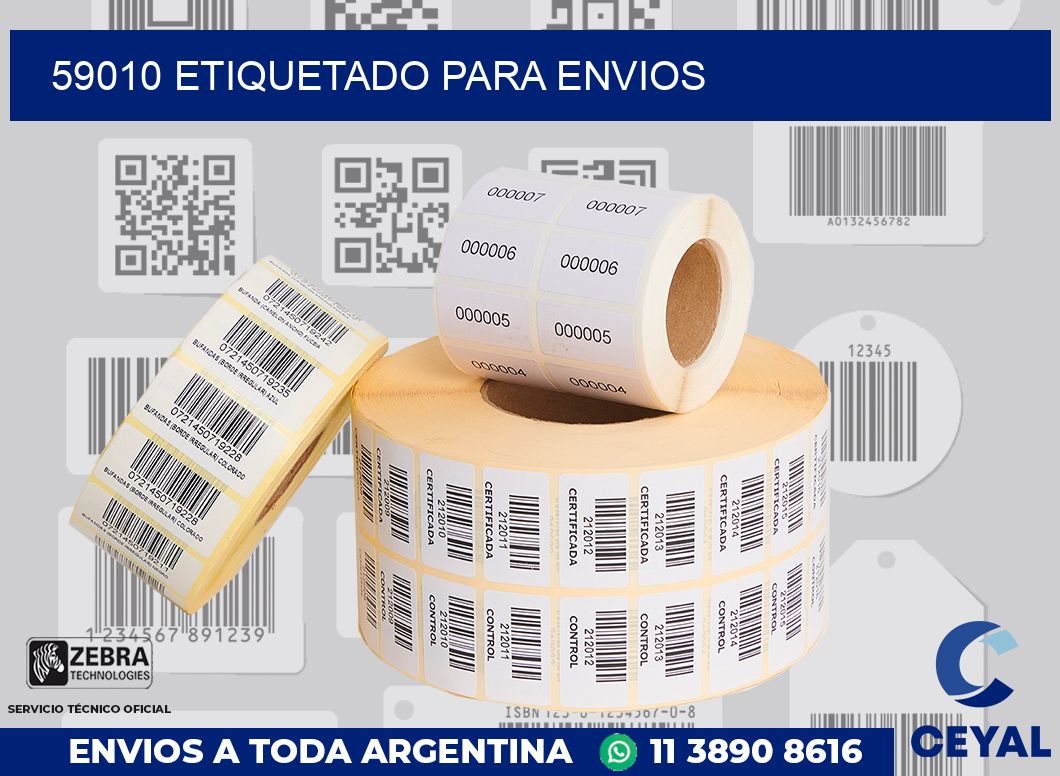 59010 Etiquetado para envios