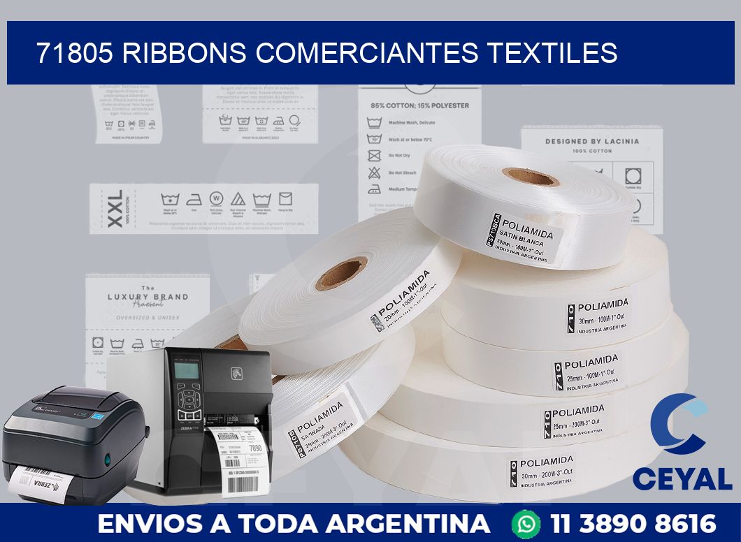 71805 ribbons comerciantes textiles