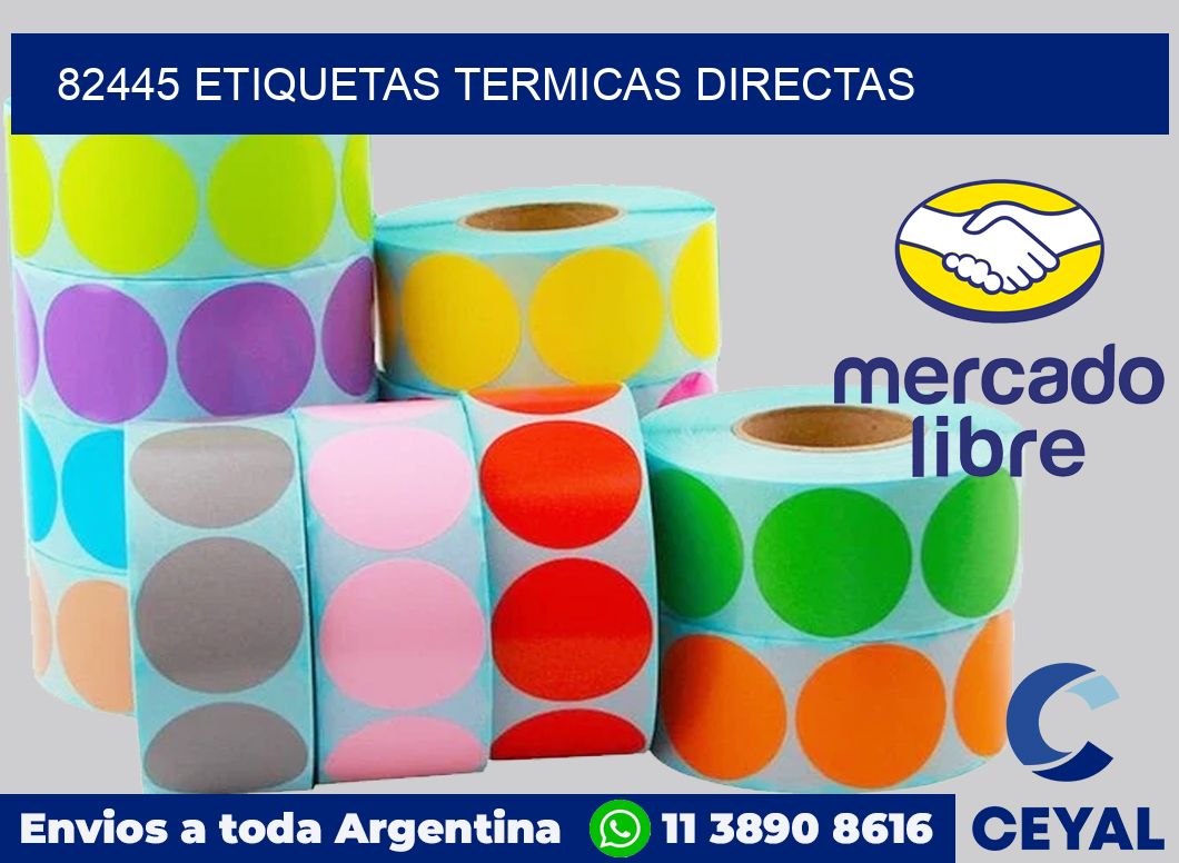 82445 Etiquetas termicas directas