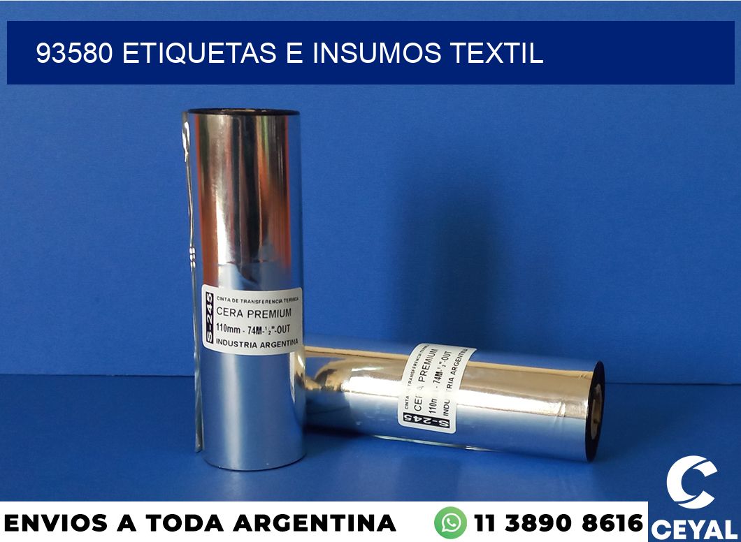 93580 etiquetas e insumos textil