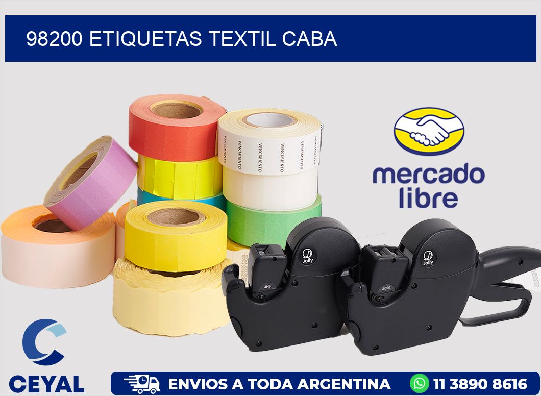 98200 etiquetas textil caba