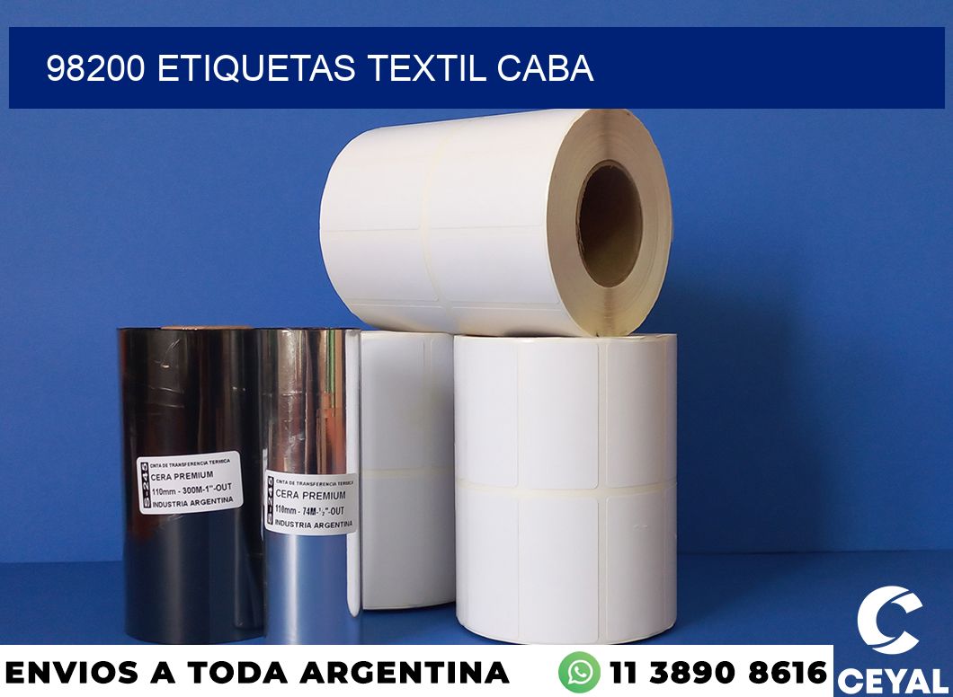 98200 etiquetas textil caba