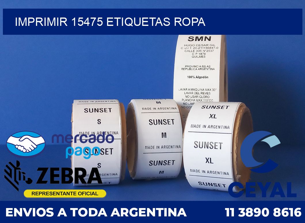 imprimir 15475 etiquetas ropa