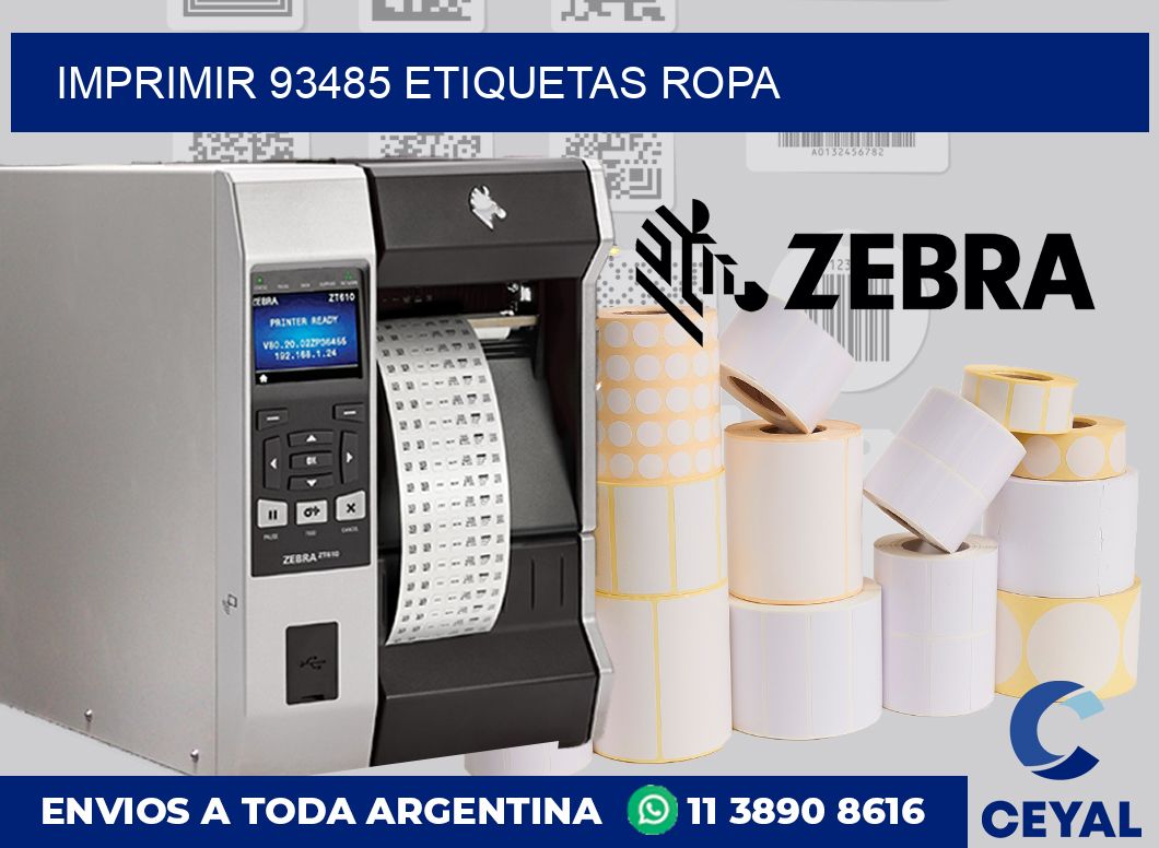 imprimir 93485 etiquetas ropa