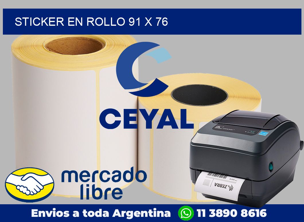 sticker en rollo 91 x 76