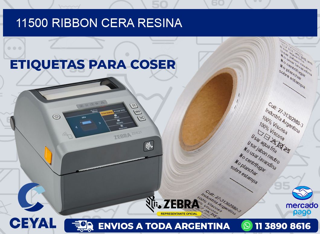 11500 RIBBON CERA RESINA