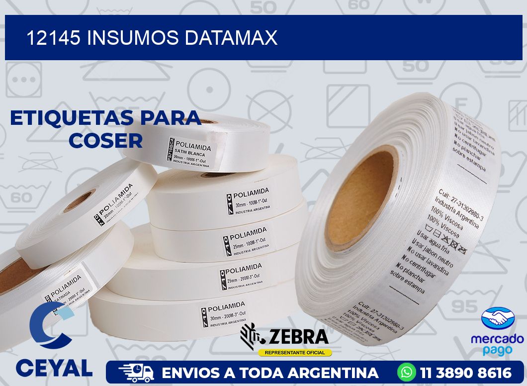 12145 INSUMOS DATAMAX