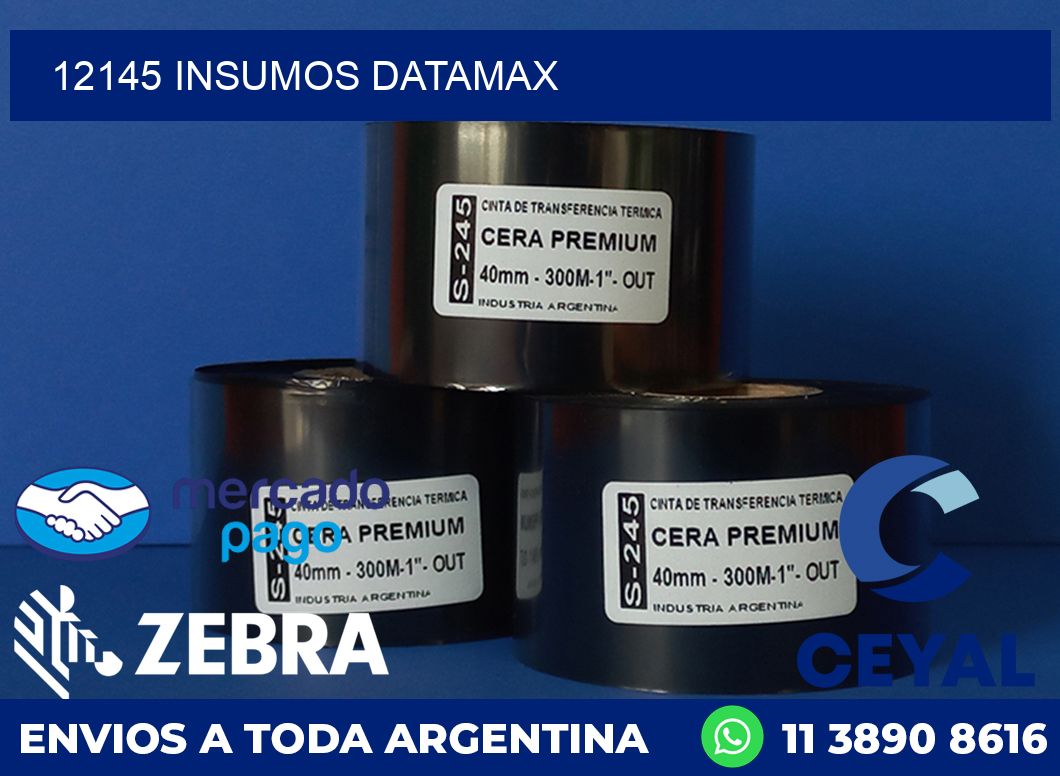 12145 INSUMOS DATAMAX