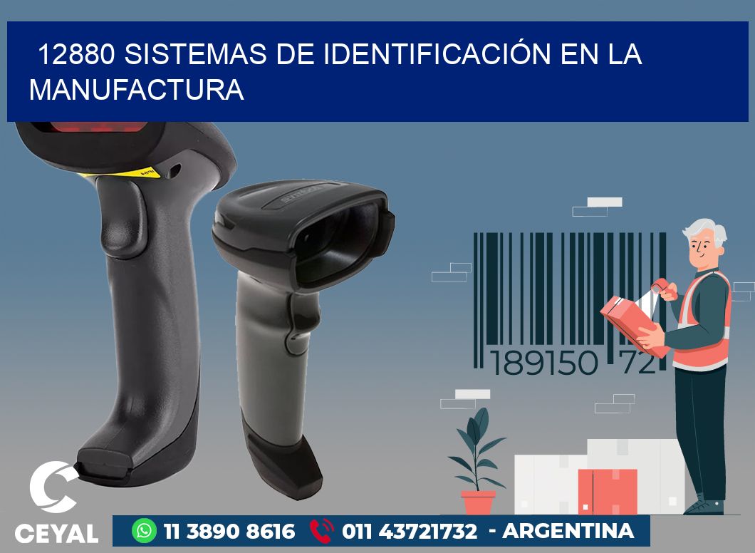 12880 SISTEMAS DE IDENTIFICACIÓN EN LA MANUFACTURA