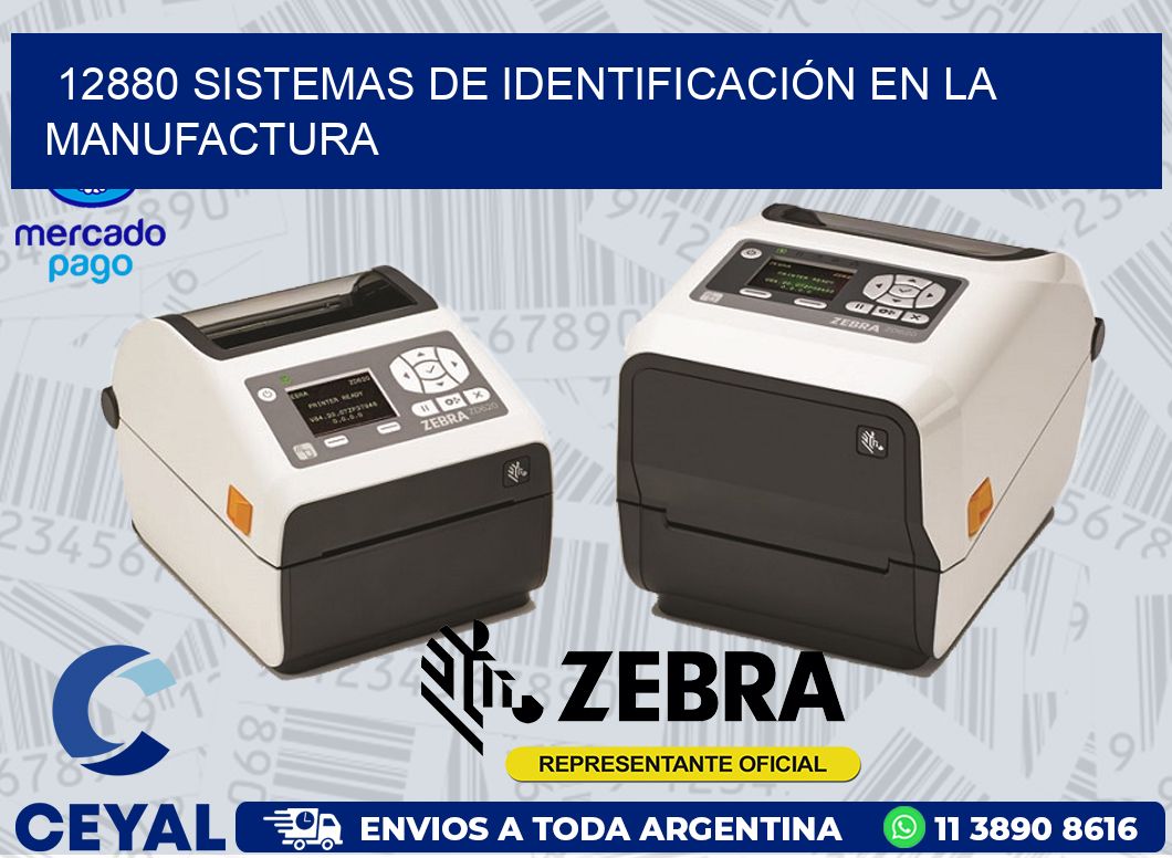 12880 SISTEMAS DE IDENTIFICACIÓN EN LA MANUFACTURA