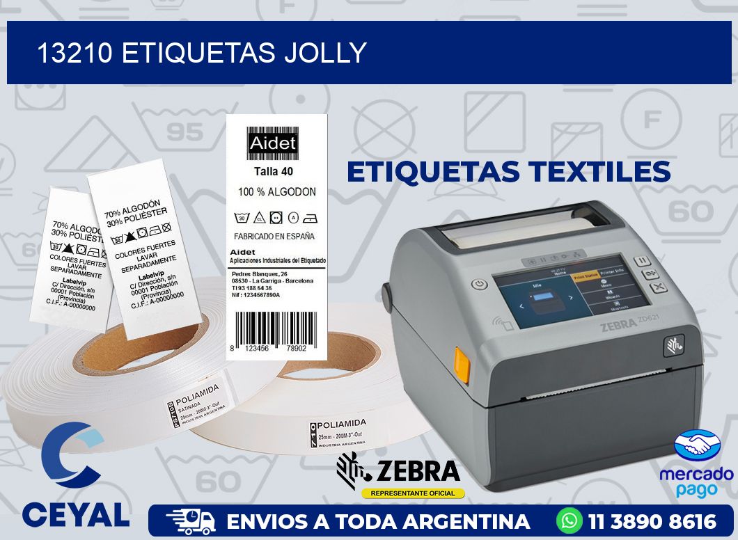 13210 ETIQUETAS JOLLY