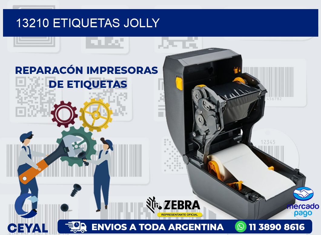 13210 ETIQUETAS JOLLY