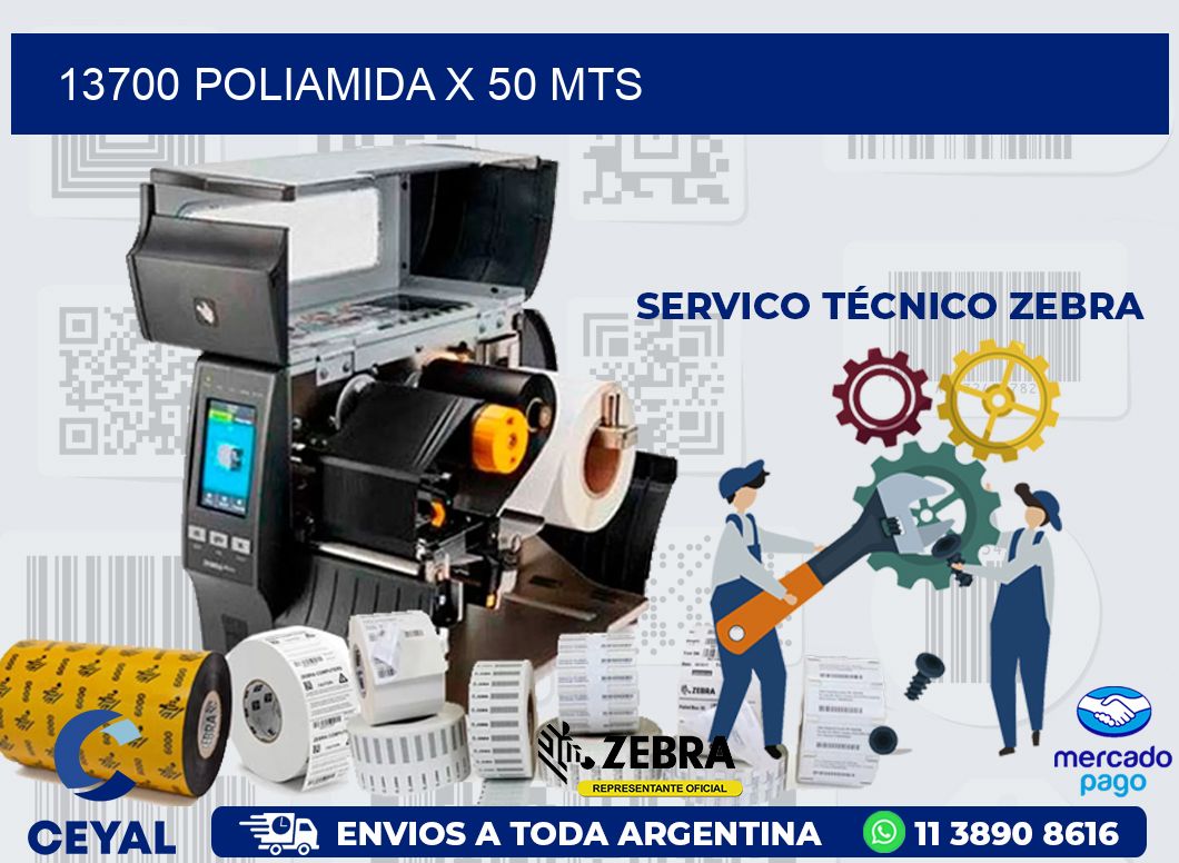 13700 POLIAMIDA X 50 MTS