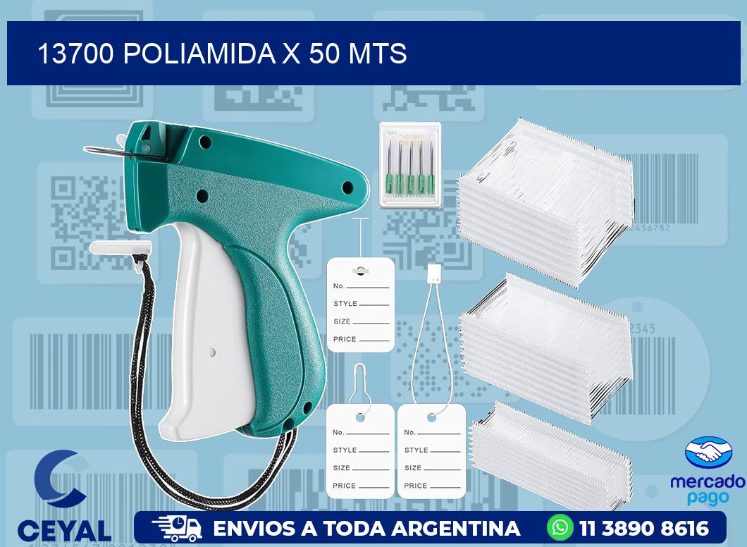 13700 POLIAMIDA X 50 MTS