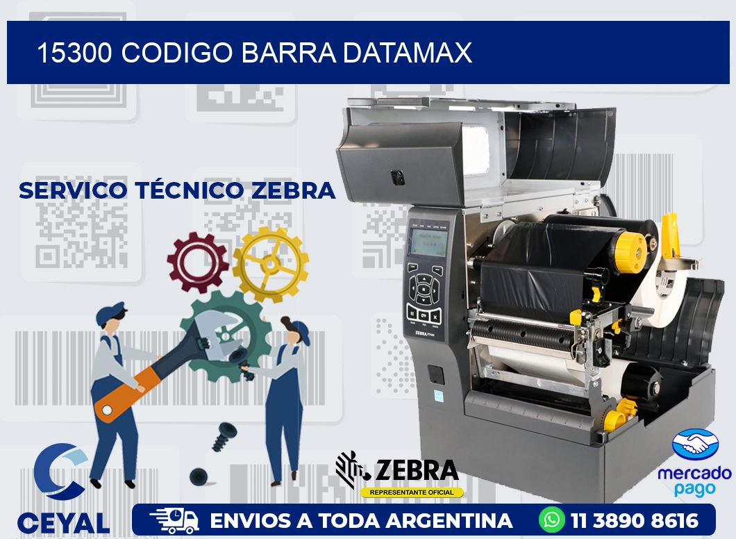 15300 CODIGO BARRA DATAMAX