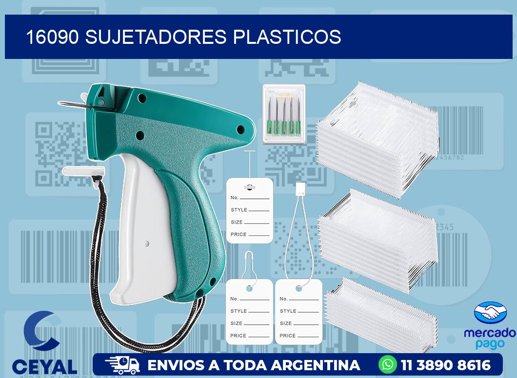 16090 SUJETADORES PLASTICOS