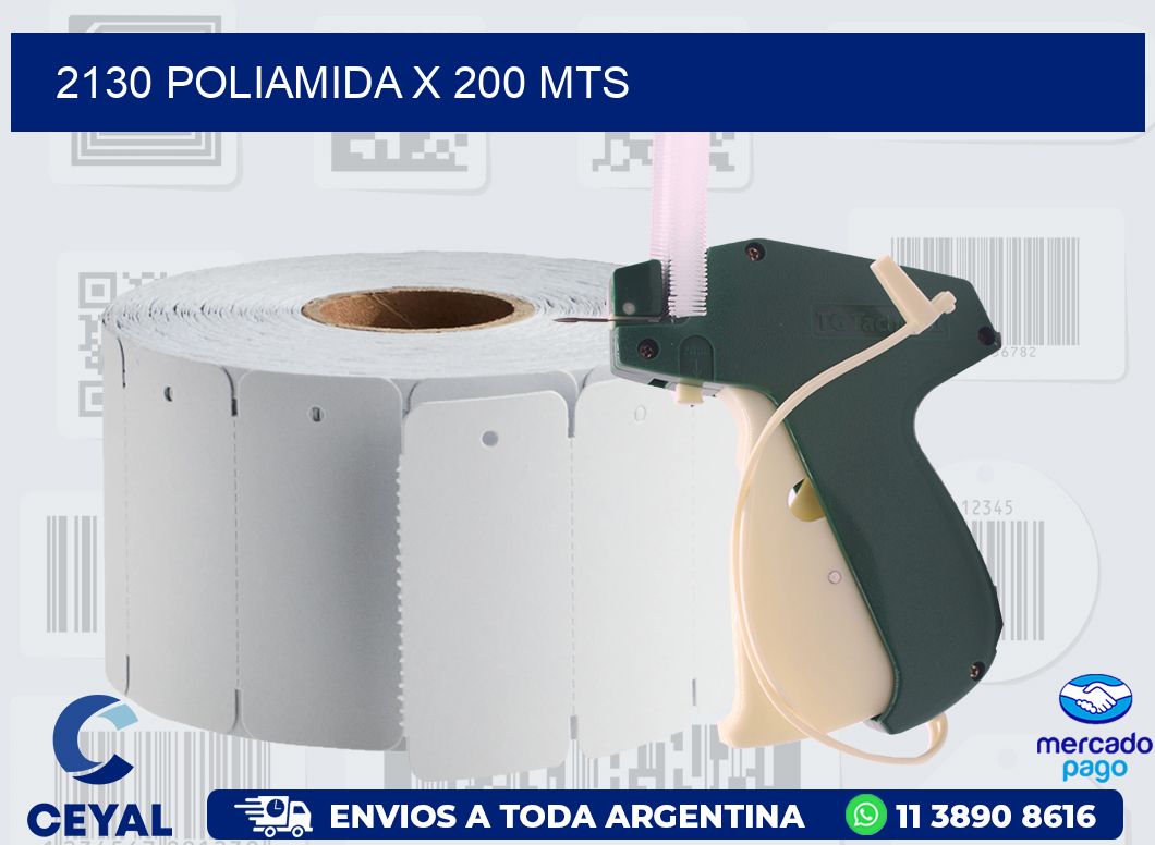 2130 POLIAMIDA X 200 MTS