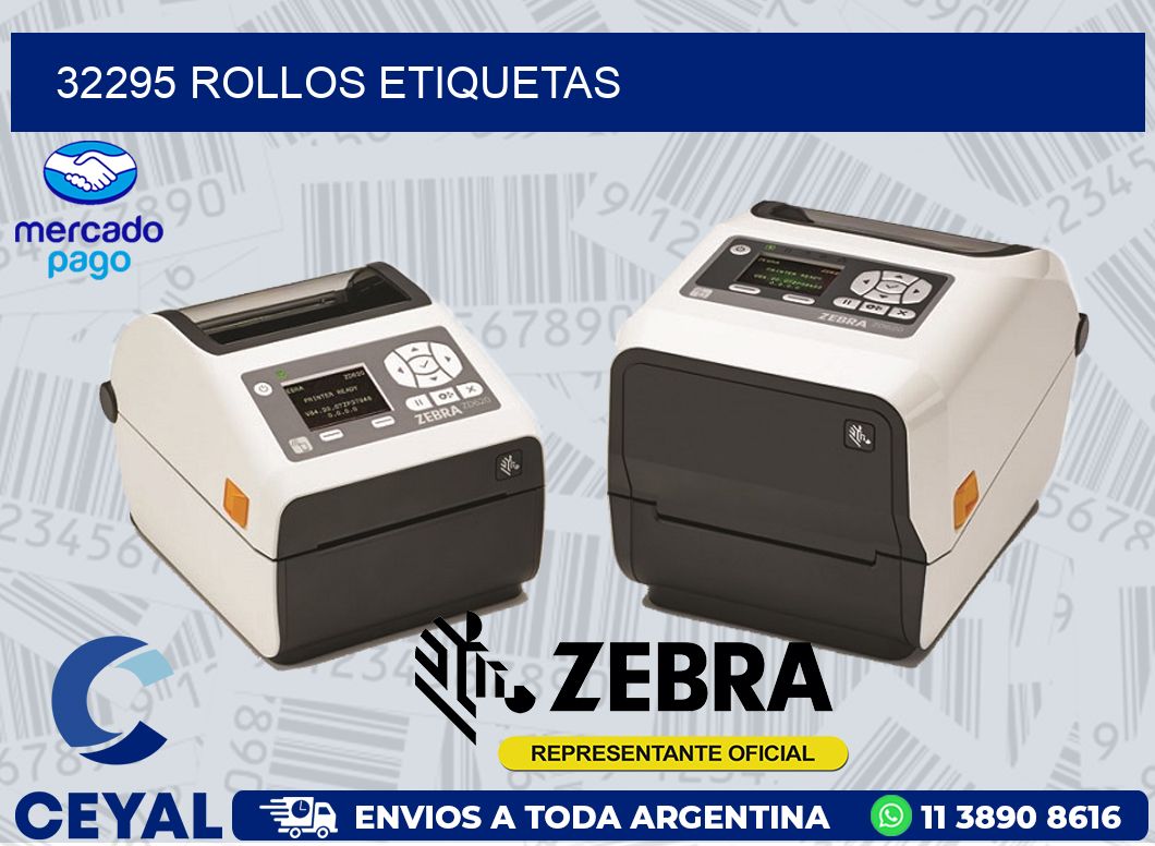 32295 ROLLOS ETIQUETAS