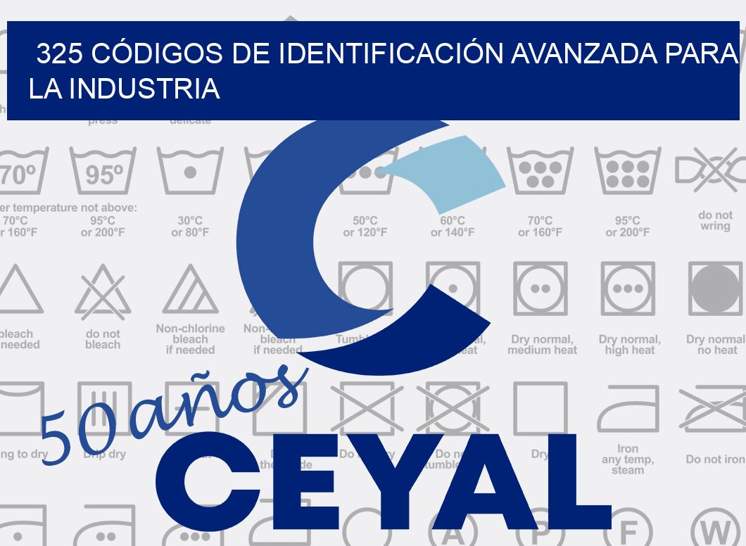 325 CÓDIGOS DE IDENTIFICACIÓN AVANZADA PARA LA INDUSTRIA