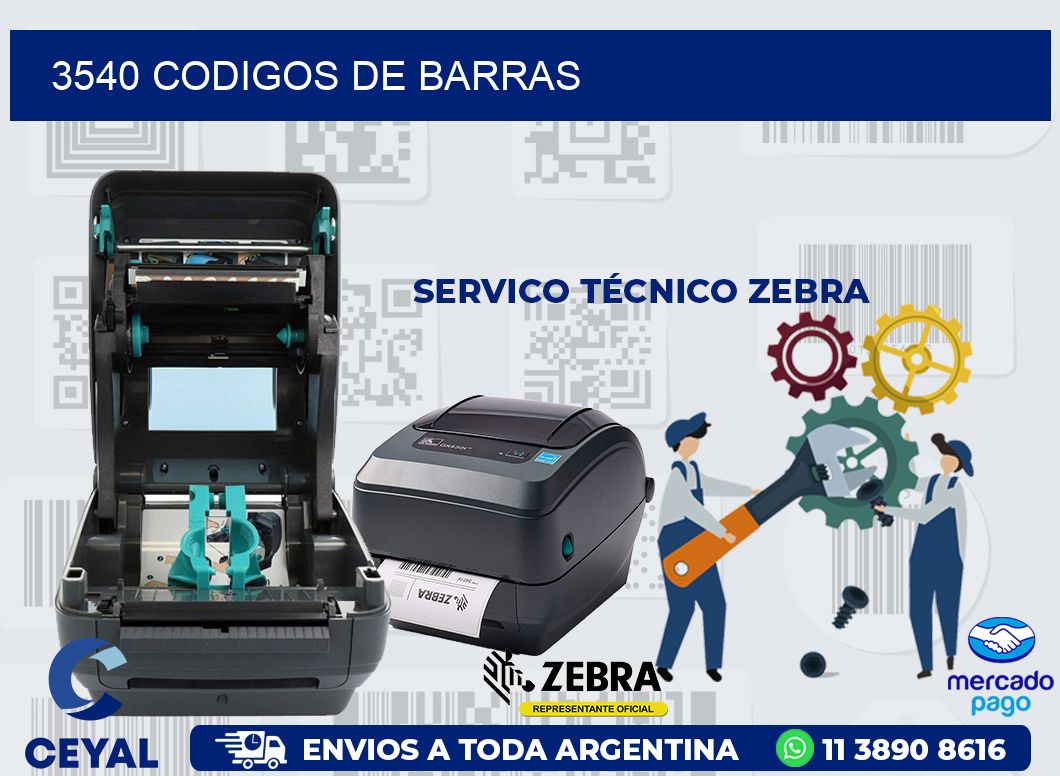 3540 CODIGOS DE BARRAS