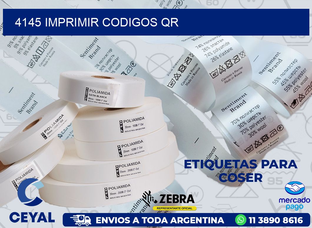 4145 IMPRIMIR CODIGOS QR