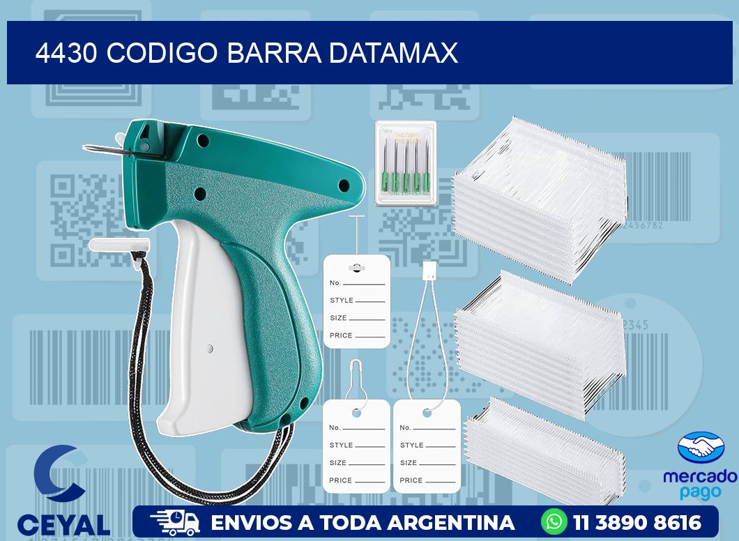 4430 CODIGO BARRA DATAMAX