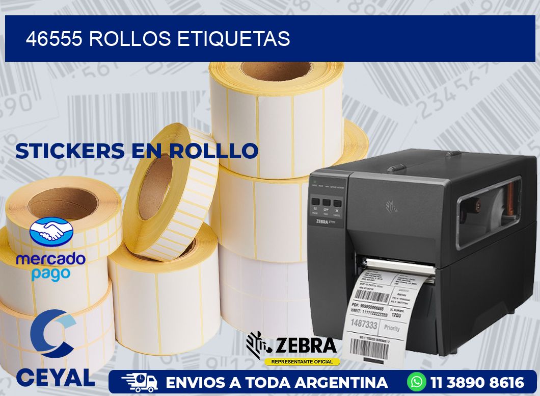 46555 ROLLOS ETIQUETAS