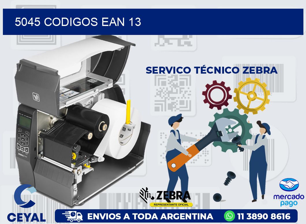 5045 CODIGOS EAN 13