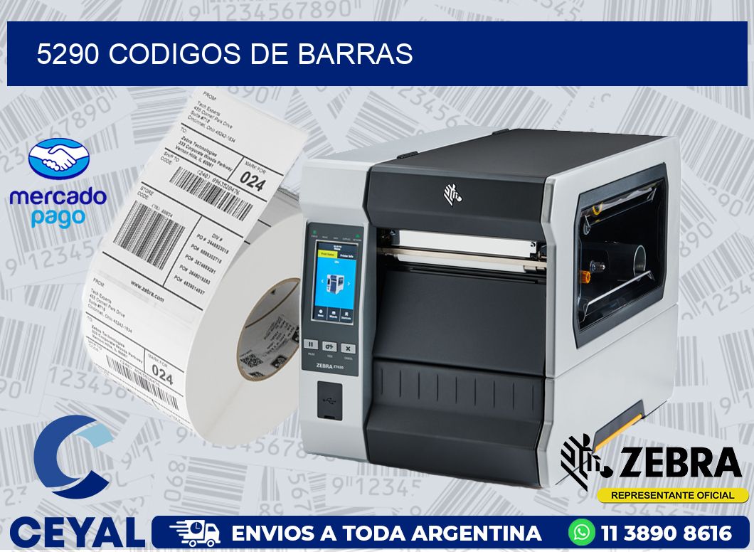 5290 CODIGOS DE BARRAS