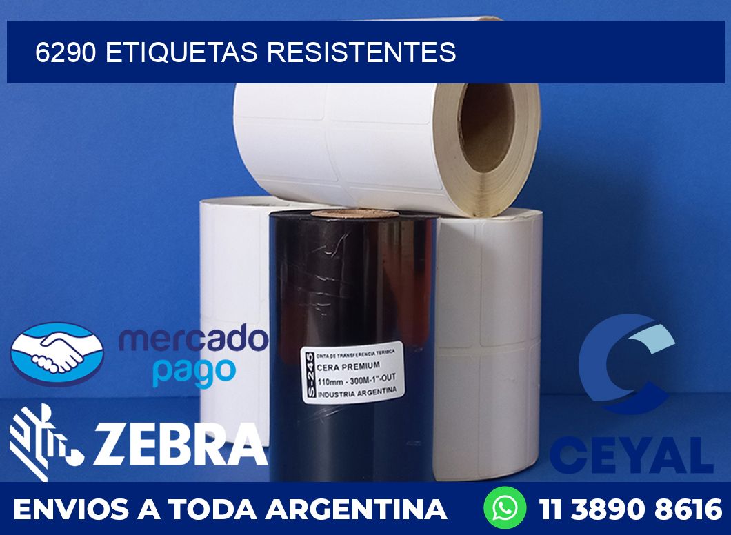 6290 ETIQUETAS RESISTENTES