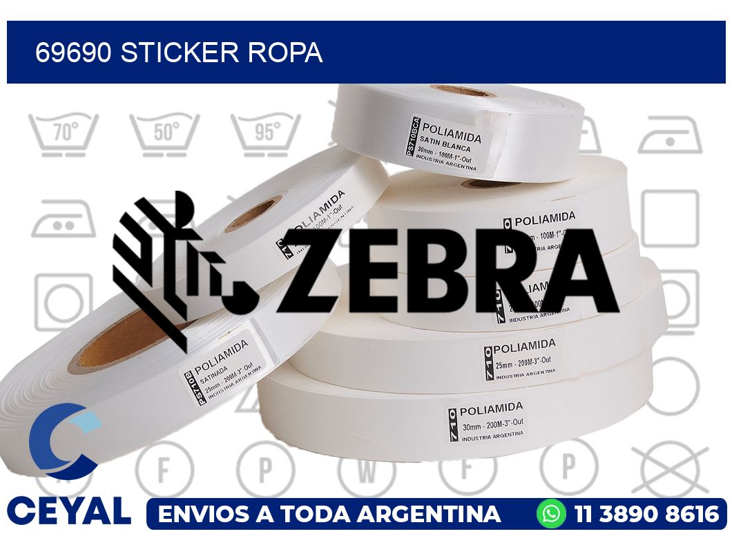 69690 STICKER ROPA