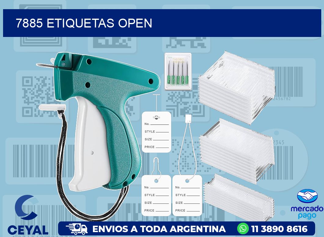 7885 ETIQUETAS OPEN