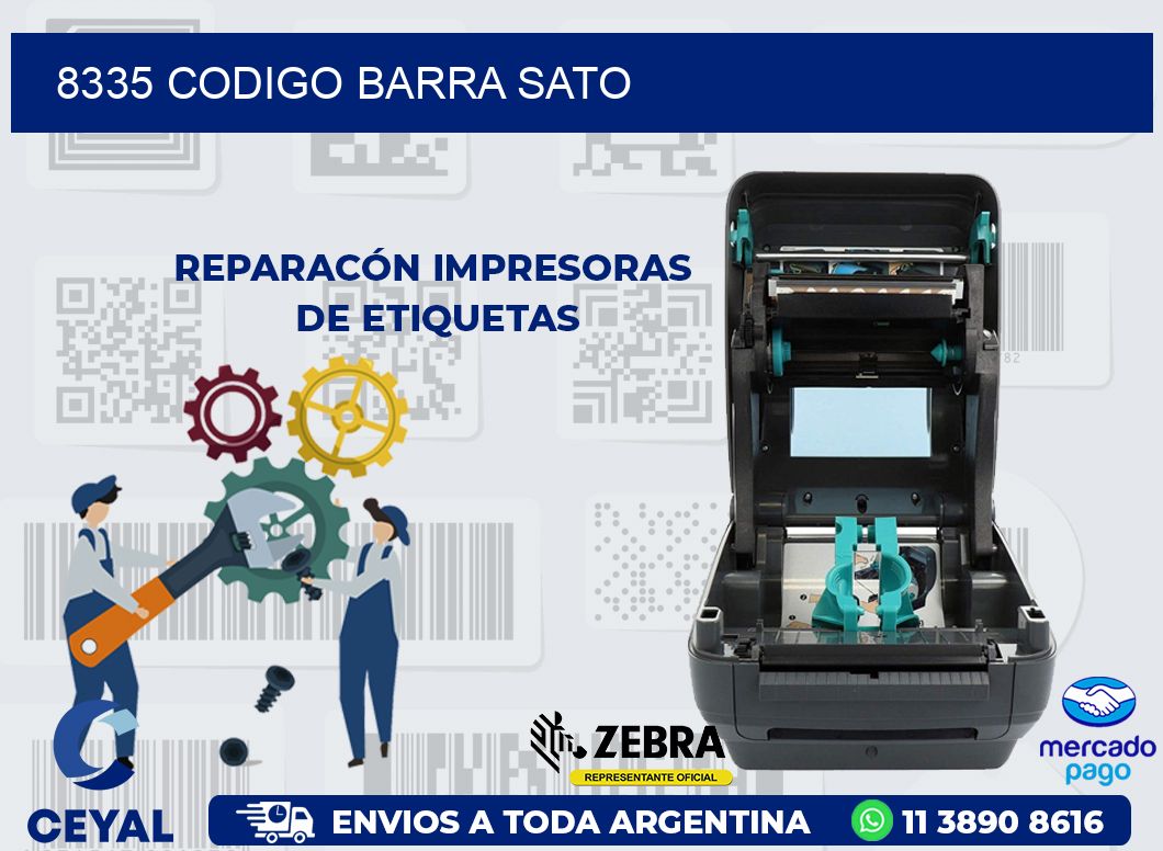 8335 CODIGO BARRA SATO