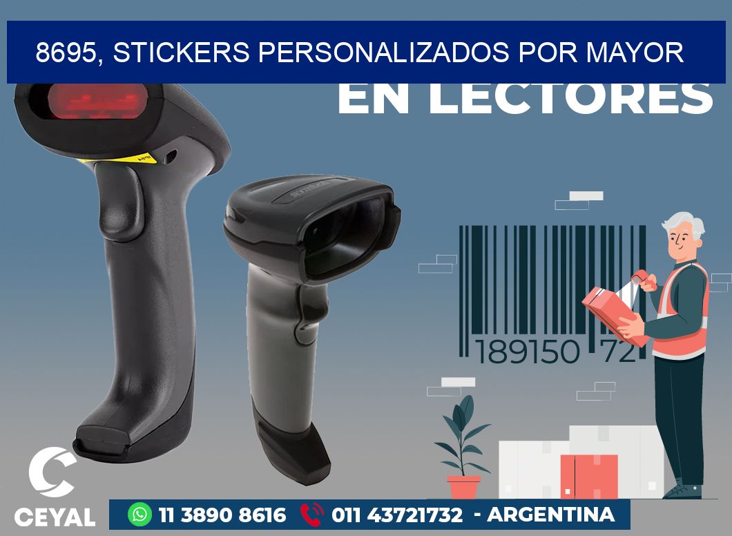 8695, stickers personalizados por mayor