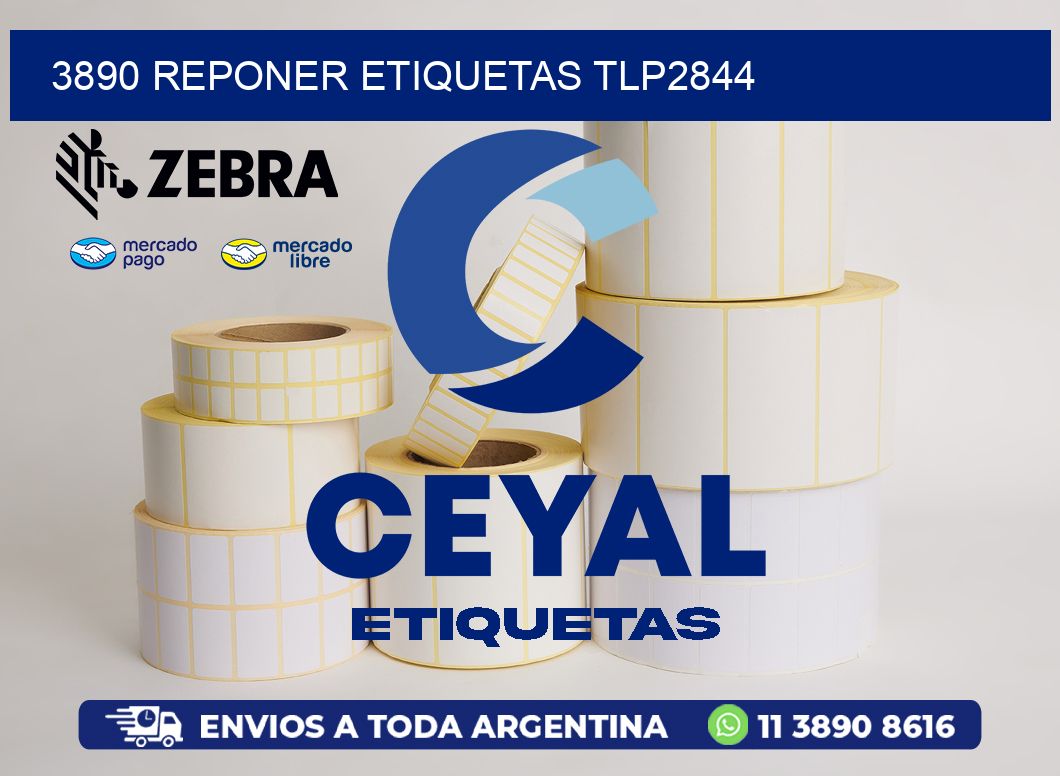 3890 REPONER ETIQUETAS TLP2844