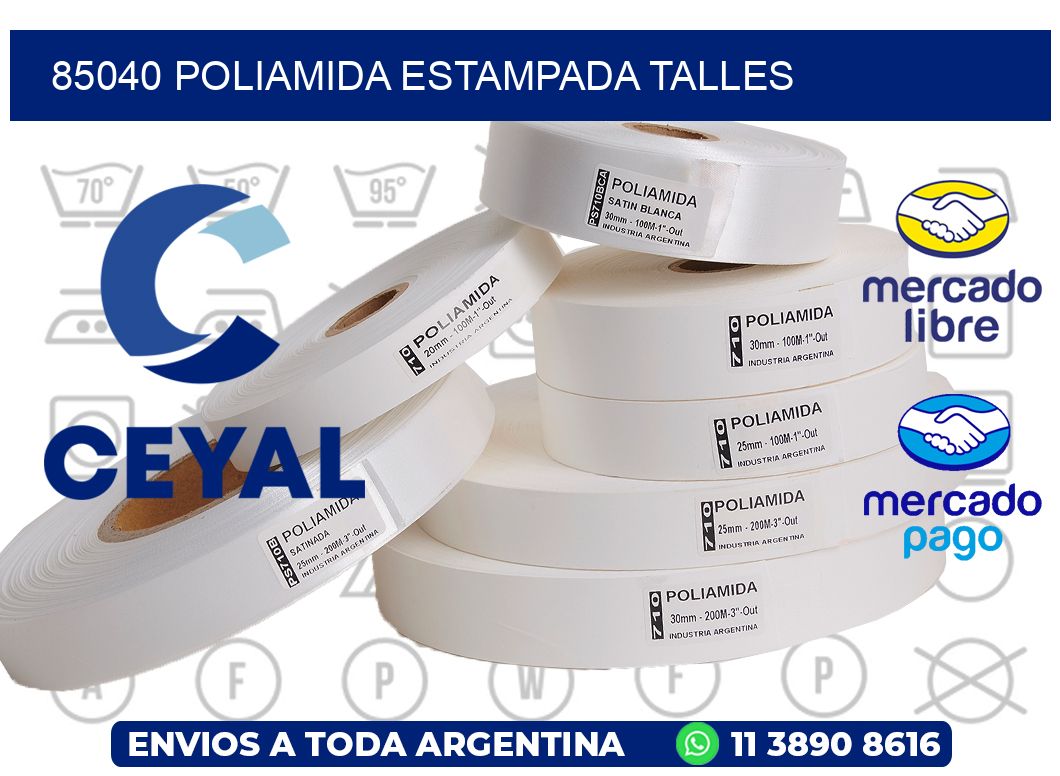 85040 POLIAMIDA ESTAMPADA TALLES