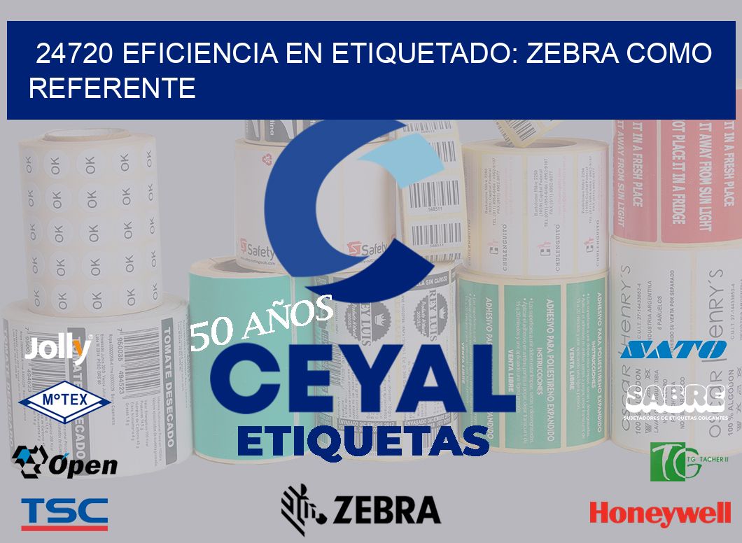 24720 Eficiencia en Etiquetado: Zebra como Referente