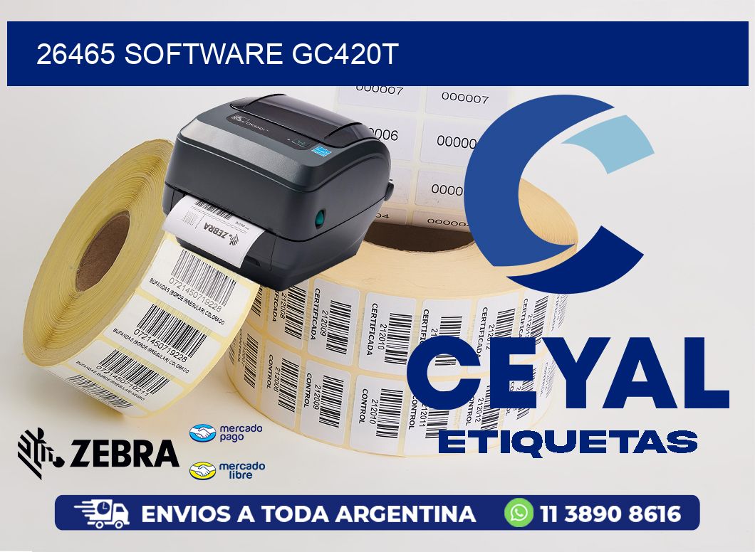 26465 SOFTWARE GC420T