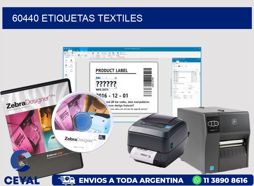 60440 ETIQUETAS TEXTILES