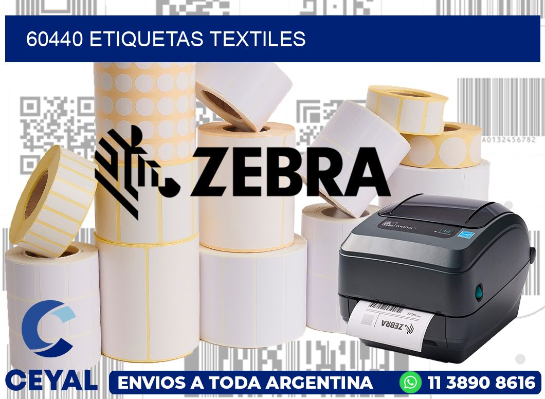 60440 ETIQUETAS TEXTILES