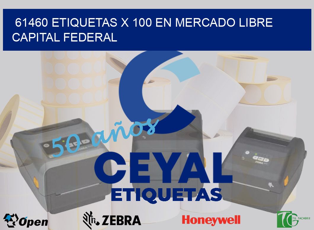 61460 ETIQUETAS X 100 EN MERCADO LIBRE CAPITAL FEDERAL