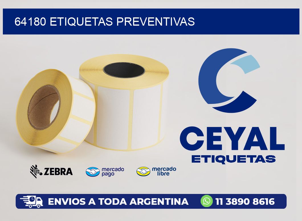 64180 etiquetas preventivas