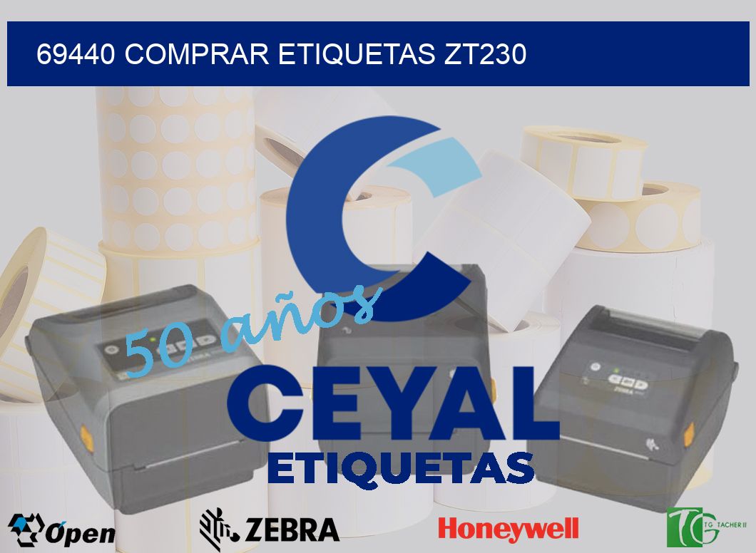 69440 COMPRAR ETIQUETAS ZT230