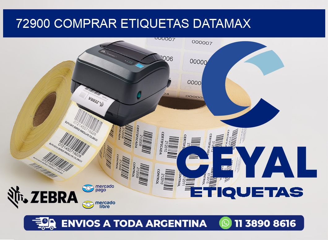 72900 COMPRAR ETIQUETAS DATAMAX