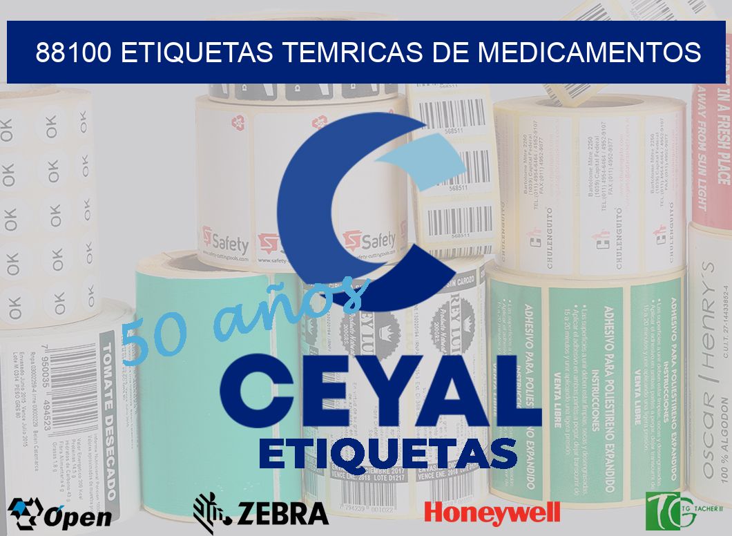 88100 etiquetas temricas de medicamentos